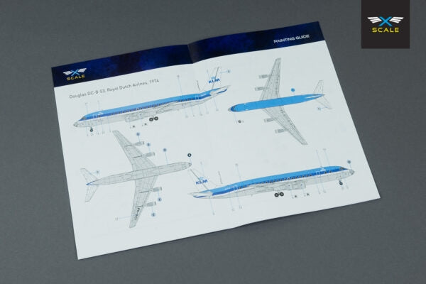X-Scale 144004 Airliner DC-8-53 KLM 1/144 – zdjęcie 4