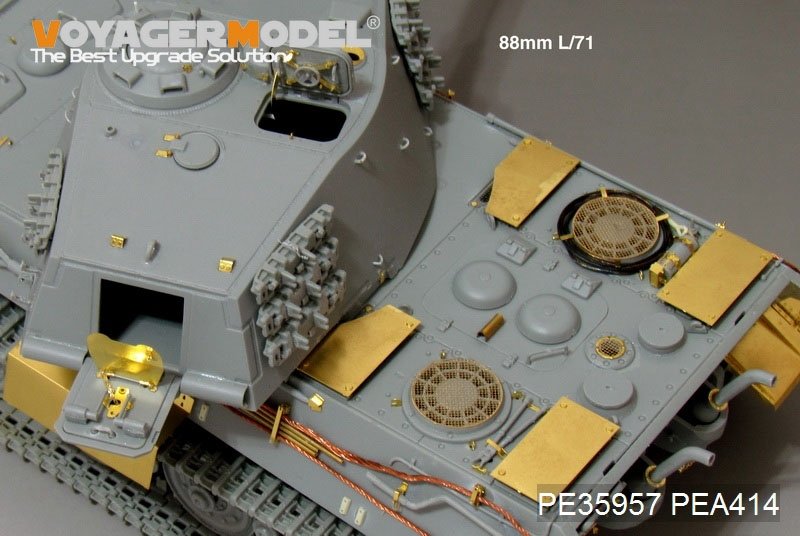 Voyager Model PE35957 WWII German King Tiger (Hensehel Turret) For HOBBYBOSS 84533 1/35 – image 20