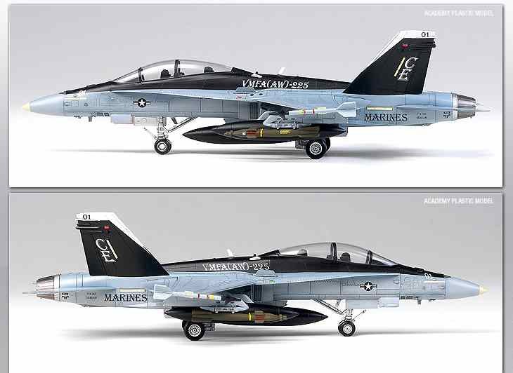 Academy 12422 F/A-18D Hornet US Marines 1/72 – zdjęcie 2