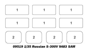 Trumpeter 09518 Russian S-300V 9A82 SAM 1/35 – zdjęcie 3