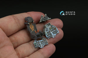 Quinta Studio QD+48409 Su-17UM3 3D-Printed &amp;amp; coloured Interior on decal paper (Hobby Boss) (with 3D-printed resin parts) 1/48 – zdjęcie 12
