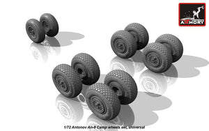 Armory Models AW72027 Antonov An-8 Camp wheels 1/72
