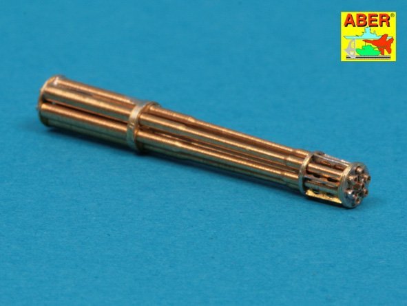 Aber A48 050 Set of barrels for 20 mm gun M61A1used in modern US Force aircrafts 1/48 – zdjęcie 7