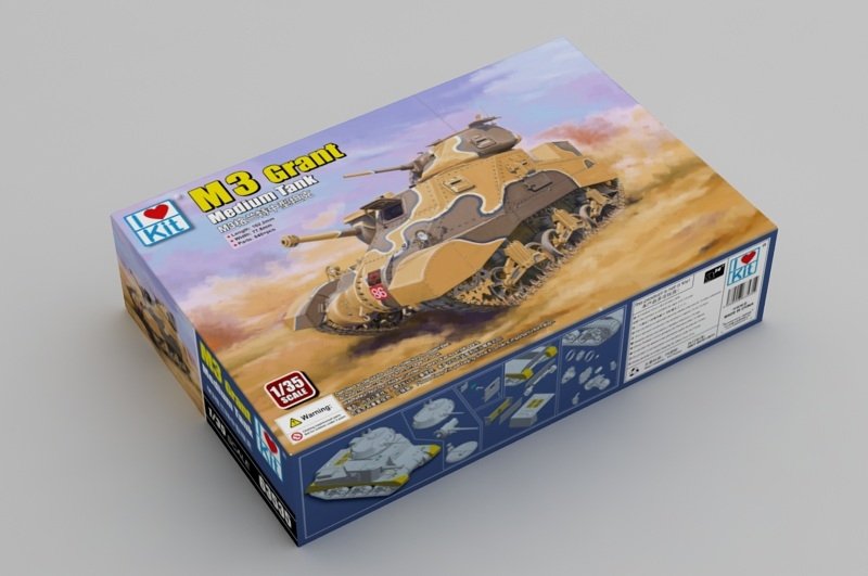 I Love Kit 63535 M3 Grant Medium Tank 1/35 – zdjęcie 2