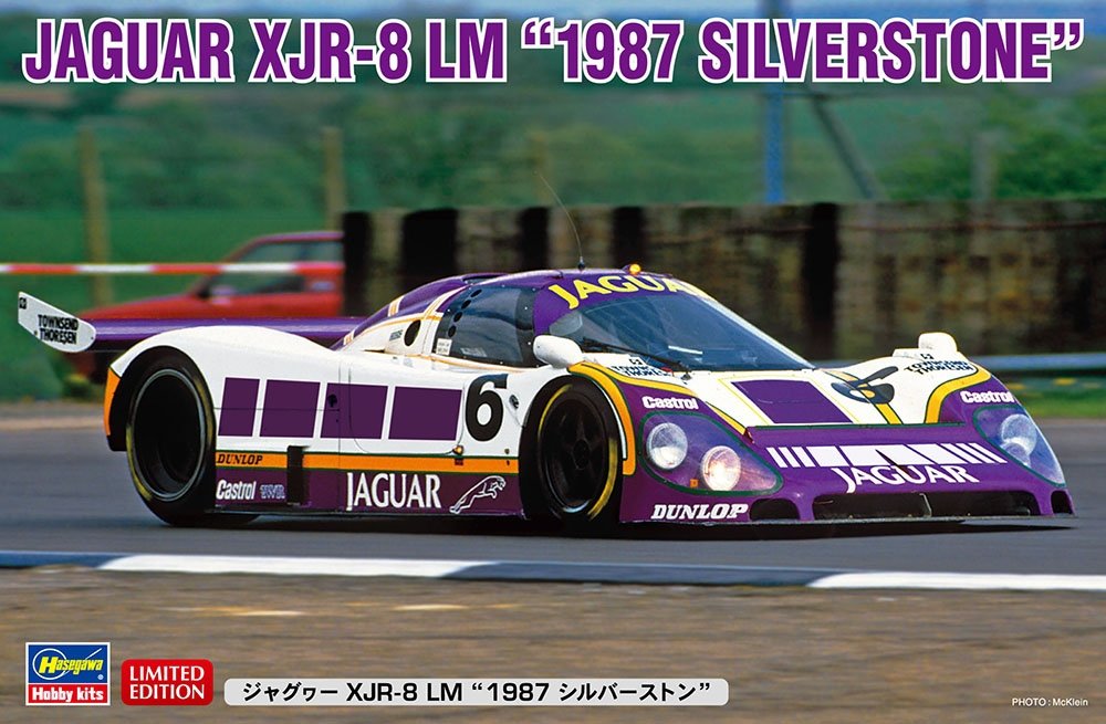 Hasegawa 20615 Jaguar XJR-8 LM 1987 Silverstone 1/24