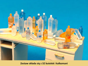 Point of no Return 3524050 Butelki plastikowe (typ I, niebieskie i bezbarwne) / Plastic Bottle (type I, Blue and Clear) 1/35 – zdjęcie 3