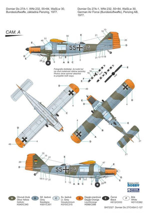 Special Hobby 72327 Dornier Do 27 German, Spanish and Belgian Service 1/72 – zdjęcie 5