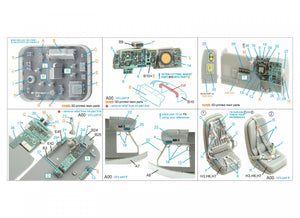 Quinta Studio QD+48357 Ka-27PL Military version 3D-Printed &amp;amp; colored Interior on decal paper (Hobby Boss) (with 3D-printed resin parts) 1/48 – image 2