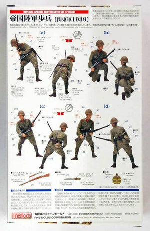 Fine Molds FM49 Imperial Japanese Army Infantry Kwantung Army 1/35 – zdjęcie 6