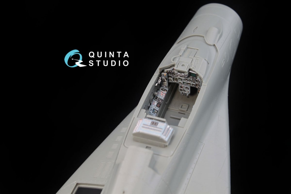 Quinta Studio QD48008 MiG-29 (9-12) 3D-Printed &amp;amp; colored Interior on decal paper (for GWH kits) 1/48 – image 6