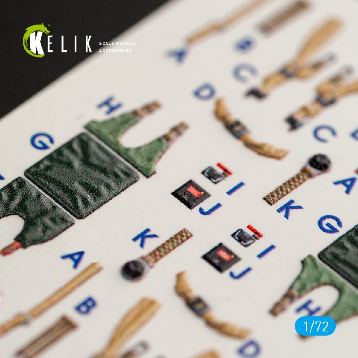 KELIK K72044 BLACKBURN BUCCANEER S.2C INTERIOR 3D DECALS FOR AIRFIX KIT 1/72 – zdjęcie 5