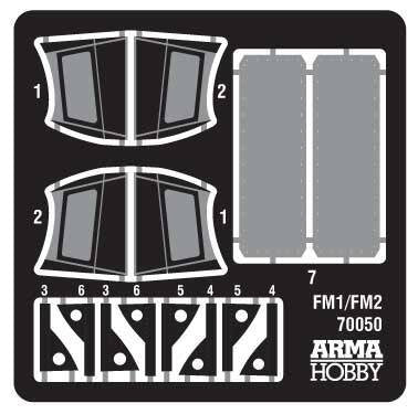 Arma Hobby 70050 FM-1 &amp;amp; FM-2 Wildcat Deluxe Set 1/72 – image 5