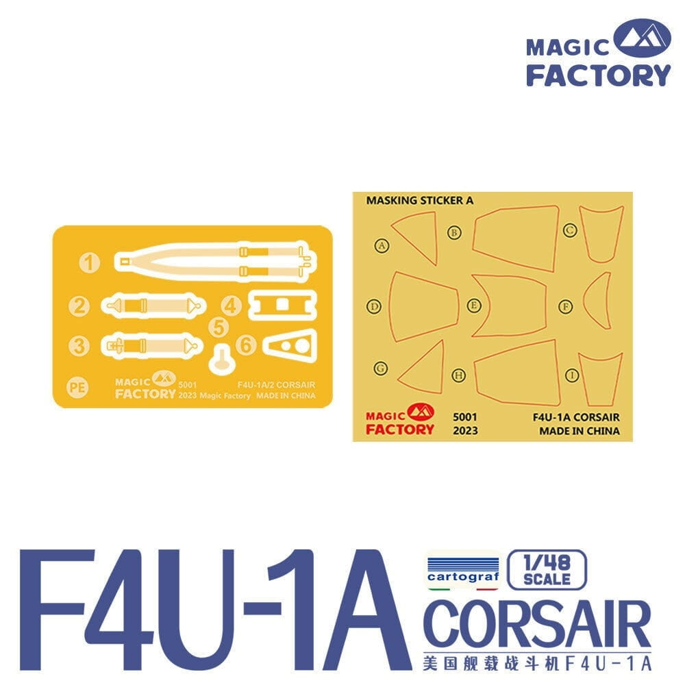 Magic Factory 5003 F4U-1A Corsair 1/48 – zdjęcie 15