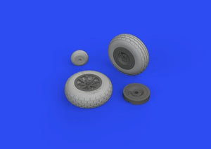 Eduard 632160 P-40E wheels TRUMPETER 1/32 – image 3