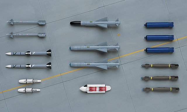 Hasegawa X48-10 J.A.S.D.F. WEAPONS SET A 1/48 – zdjęcie 2