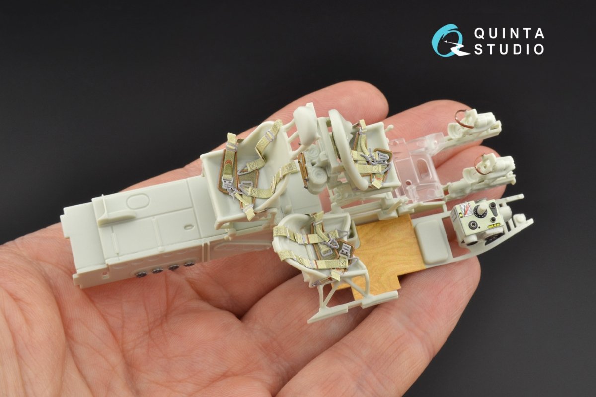 Quinta Studio QD32084 Ju 88A-1 3D-Printed &amp;amp; colored Interior on decal paper (Revell) 1/32 – image 4