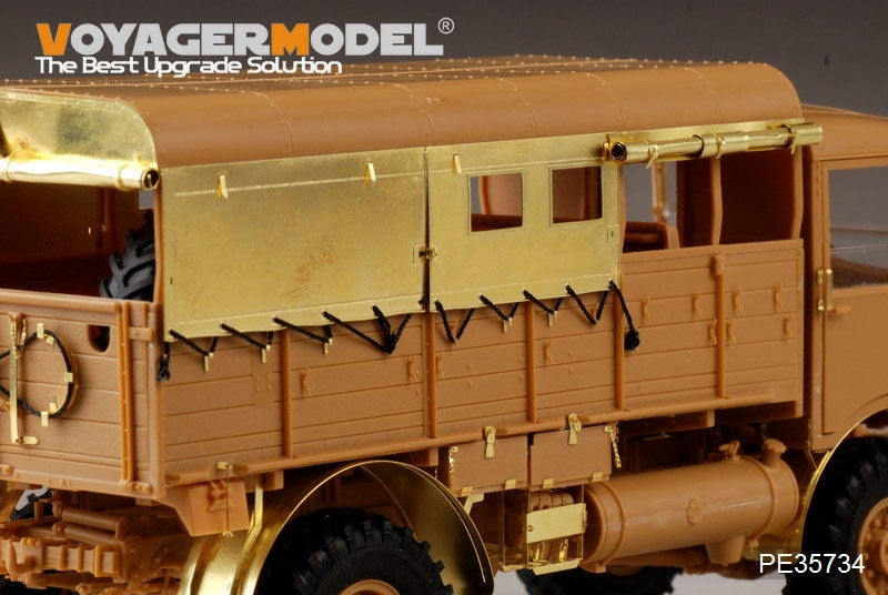 Voyager Model PE35734 WWII British AEC Matador truck early vision For AFV 35236 1/35 – imagen 7