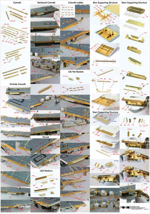 Pontos 35006F1 USS CV-9 Essex 1943 Detail Up Set 1/350 – zdjęcie 5