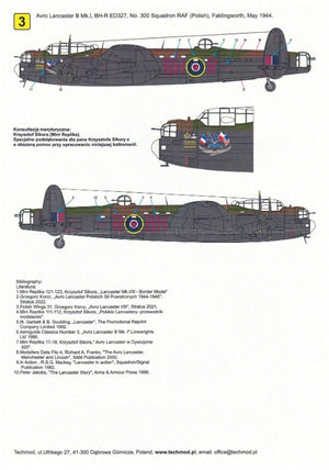 Techmod 72166 Avro Lancaster B Mk. I 1/72 – zdjęcie 5