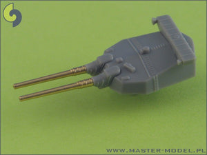 Master SM-700-009 IJN 36cm/45 (14in) Vickers and 41st Year Types barrels (8pcs) - Kongo, Fuso and Ise classes – zdjęcie 3