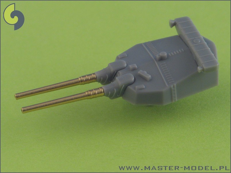 Master SM-700-009 IJN 36cm/45 (14in) Vickers and 41st Year Types barrels (8pcs) - Kongo, Fuso and Ise classes – zdjęcie 3