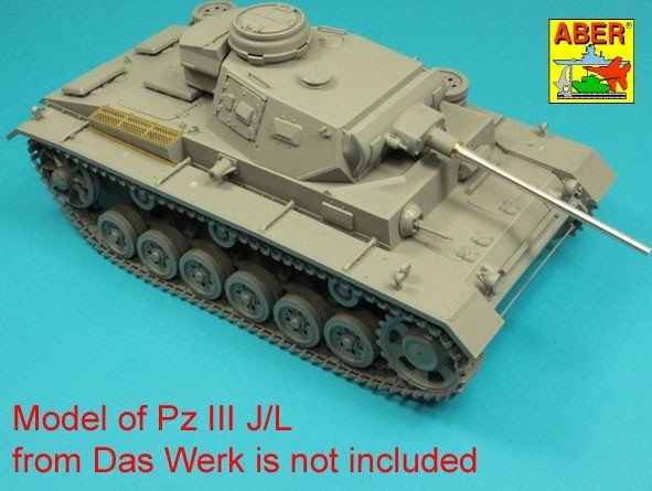 Aber 16L-22 German barrel 50mm KwK 39 L/60 forPz.Kpfw.IIIAusf.J (late), L, M 1/16 – zdjęcie 10