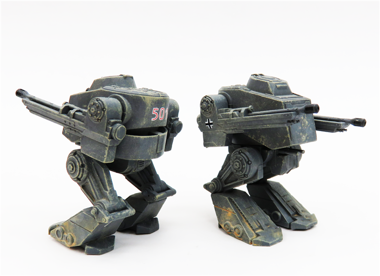 Modelcollect UA72195 Fist of War German WWII Blf-100A light fighting Mech 1/72 – zdjęcie 6