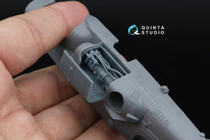 Quinta Studio QT72029 Ka-52/Ка-52М Engine with bay and cover, portside (Dream Model/Quinta) 1/72