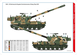 Hobby 2000 35005 K9A1 Thunder Polish Army SPH ( ACADEMY + CARTOGRAF ) 1/35 – zdjęcie 2