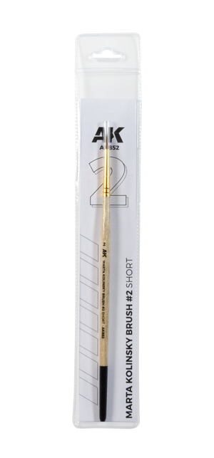 AK Interactive AK852 MARTA KOLINSKY BRUSH #2 SHORT – Bild 3