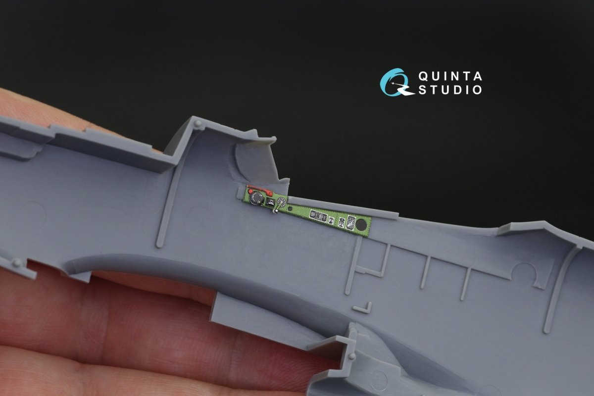 Quinta Studio QDS-48253 P-51D 3D-Printed &amp;amp; colored Interior on decal paper (Tamiya) (small version) 1/48 – image 4