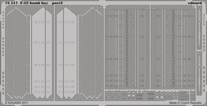 Eduard 72517 F-22 bomb bay 1/72 FUJIMI – zdjęcie 2