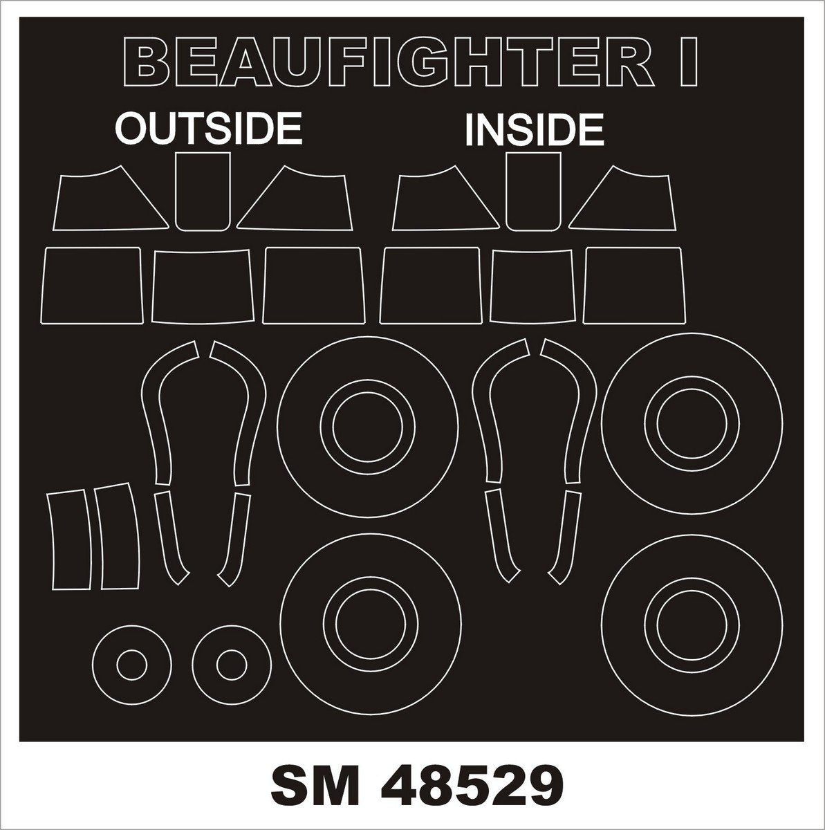 Montex SM48529 Beaufighter I 1/48
