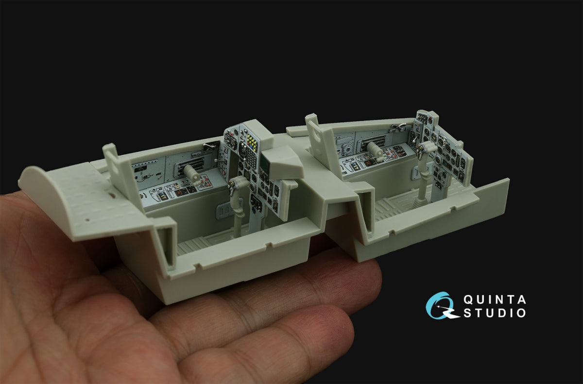 Quinta Studio QDS-32227 MiG-29UB 3D-Printed &amp;amp; coloured Interior (Trumpeter) (Small version) 1/32 – zdjęcie 9