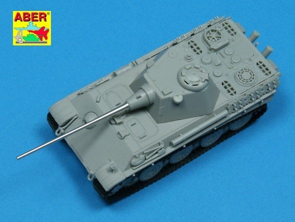 Aber 72L-38 7.5 cm KwK 44/1 L/70 german tank barrel for Panther F / 7.5 cm KwK 44/1 L/70 german tank barrel for Panther Ausf.F 1/72 – image 6
