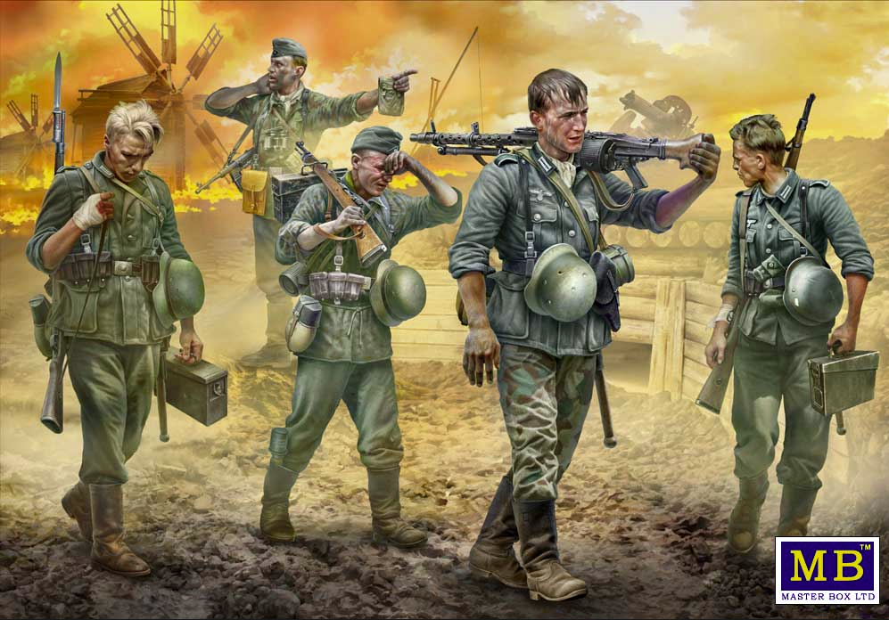 Master Box 35249 Hot Summer 1941 German Infantry WW II era 1/35