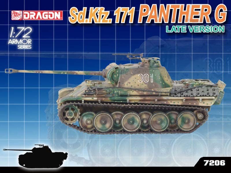 Dragon 7206 Panther G Late 1/72 – zdjęcie 5