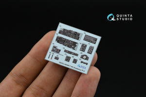 Quinta Studio QDS+48486 F-4N Phantom II 3D-Printed &amp;amp; coloured Interior on decal paper (Academy) (Small version) (with 3D-printed resin parts) 1/48 – zdjęcie 6