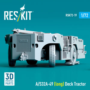 RESKIT RSK72-0019 A/S32A-49 (long) Deck Tractor (3D Printed model kit) 1/72 – image 3
