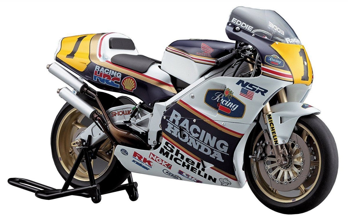 Hasegawa 21504 (BK4) Honda NSR500 1989 WGP500 Champion 1/12 – image 2