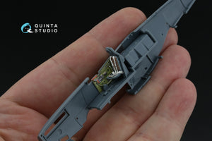 Quinta Studio QD72181 P-51D Mustang Early 3D-Printed &amp;amp; colored Interior on decal paper (Eduard) 1/72 – image 11