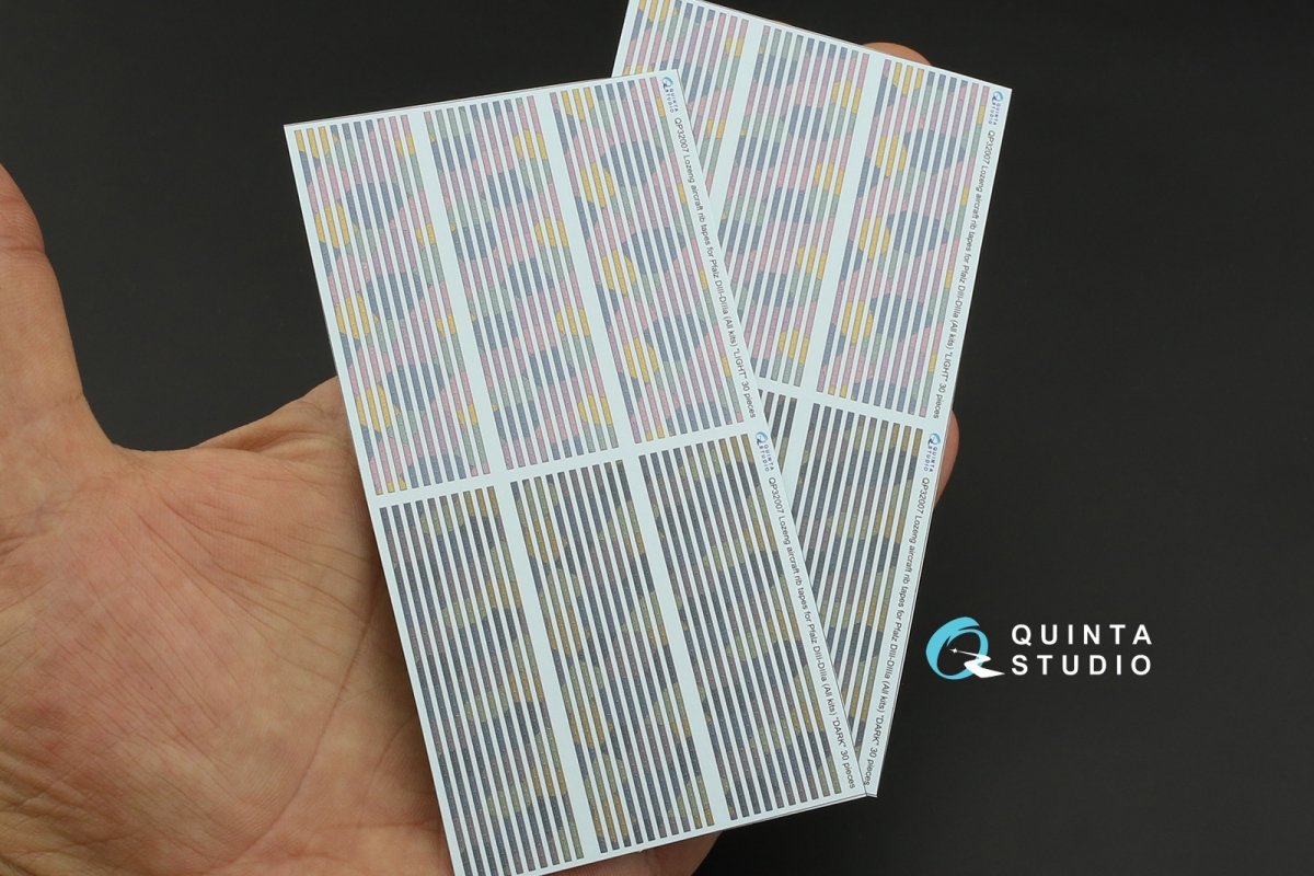 Quinta Studio QP32007 Lozeng rib tapes for Pfalz DIII-DIIIa (All kits) 1/32 – immagine 9