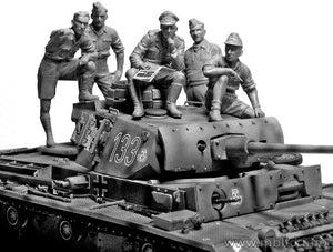 Master Box 3561 Rommel and German Tank Crew (DAK, 1941-1943) 1/35 – image 6