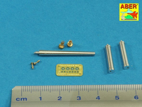 Aber 35L-198 Armament for British Vickers Medium Tank MK I OQF 3 pdr Vickers x1 pcs. 0.303 Vickers x2pcs. 1/35 – zdjęcie 2