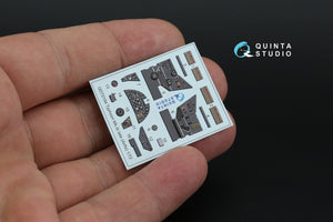 Quinta Studio QD72154 Typhoon Mk.1B Late 3D-Printed colored Interior on decal paper (Airfix) 1/72 – image 5