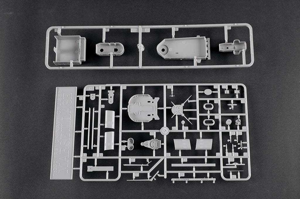 Trumpeter 05374 French Light Cruiser Marseillaise 1/350 – zdjęcie 14