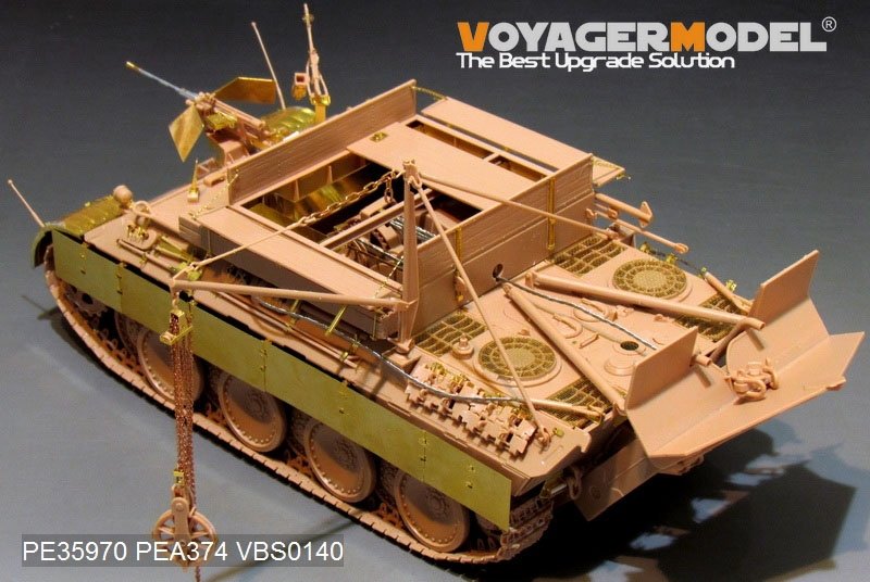 Voyager Model PE35970 WWII German Bergepanther Ausf.A (Late type,Panther G tool holders) Basic For MENG SS-015 1/35 – image 14