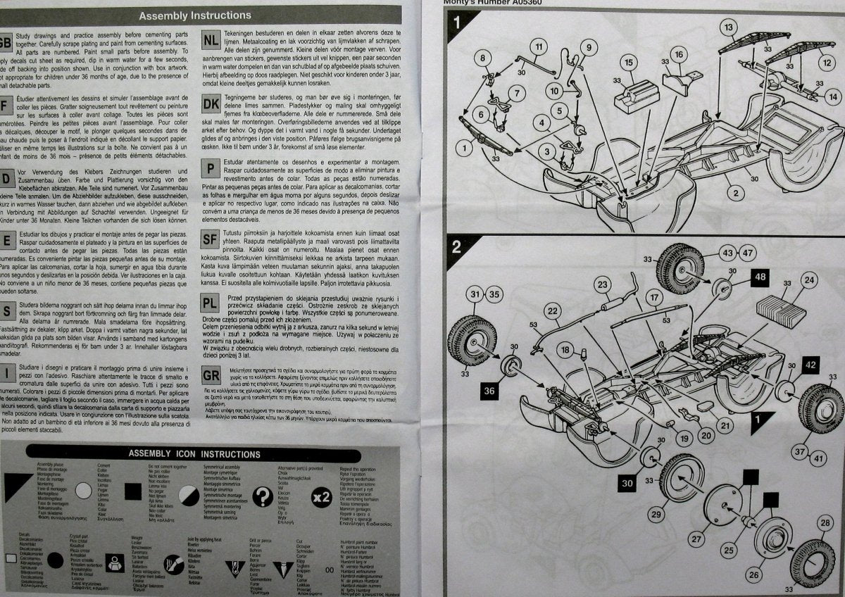 Airfix 05360 Monty&amp;#39;s Humber Snipe Staff Car 1/32 – zdjęcie 7