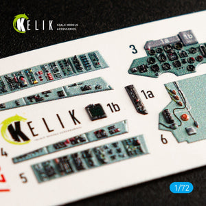 KELIK K72040 SU-27 INTERIOR 3D DECALS FOR TRUMPETER KIT 1/72 – image 2