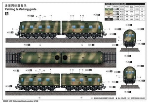 Trumpeter 00225 Wehrmachtslokomotive V188 1/35 – immagine 6